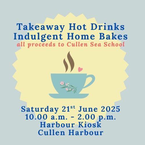 Advert for Harbour Kiosk opening on Saturday 21st June.